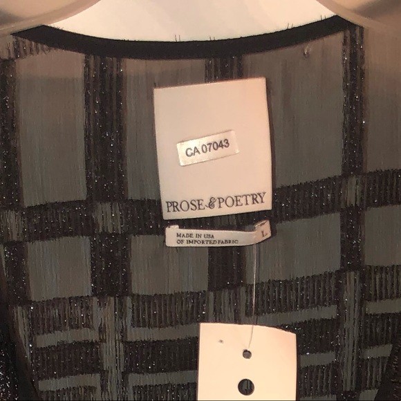 Prose and Poetry top - Picture 3 of 3